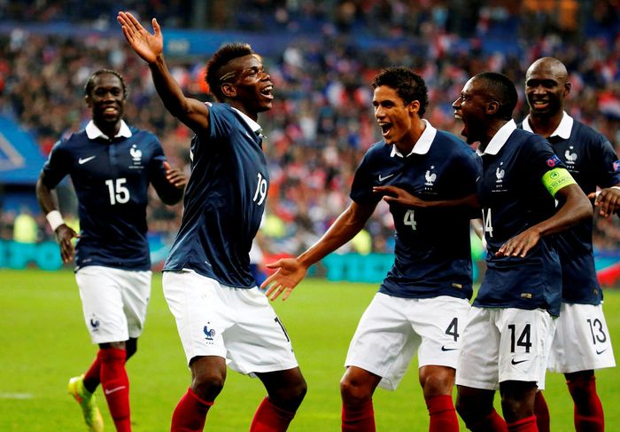 Pogba dan kawan-kawannya di timnas Prancis