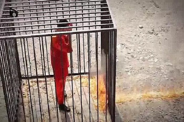 Kasasbeh saat di eksekusi