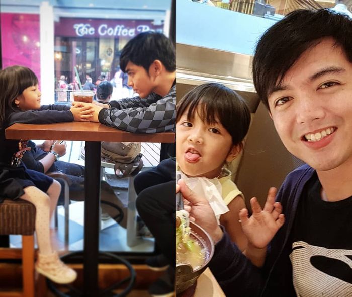 Nicky sangat sayang dengan putrinya