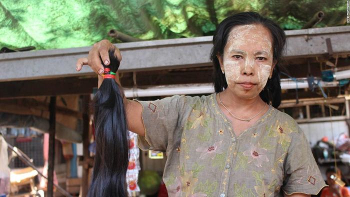 rambut wanita Myanmar bisa berharga hingga jutaan rupiah