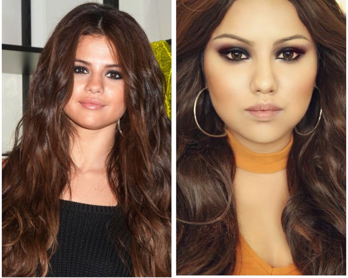 Promise Tamang meniru Selena Gomez