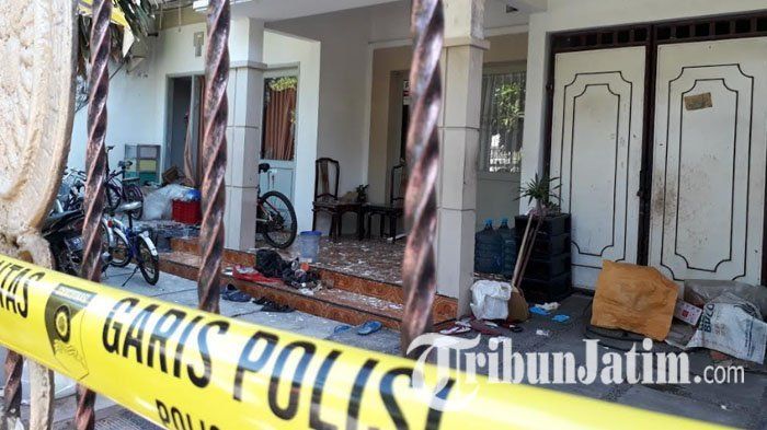 Rumah teroris di Surabay