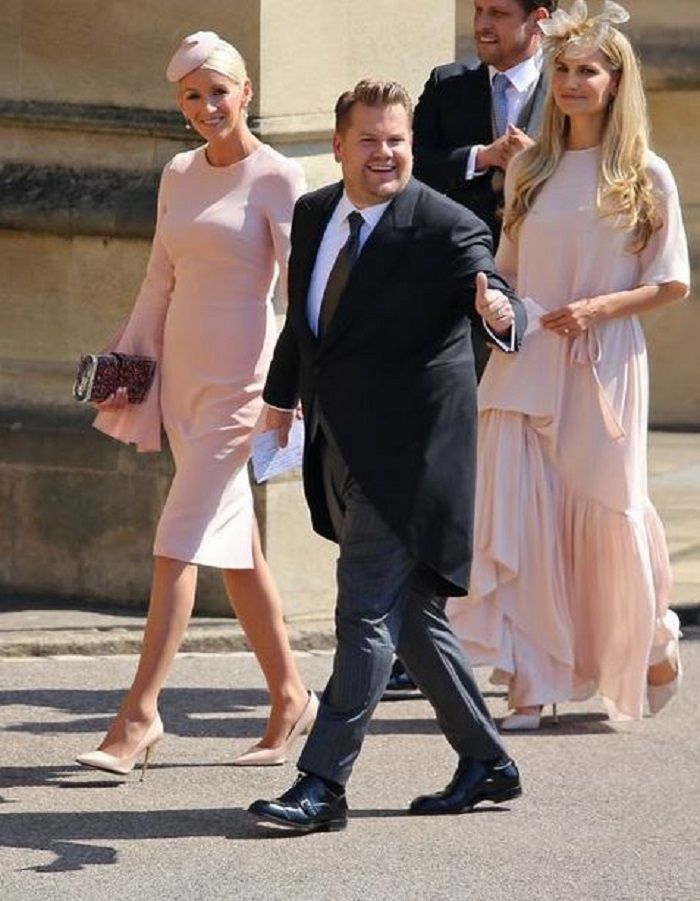 James Corden dan istrinya, Julia Corden
