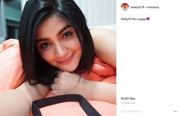 Instagram/bilsky16
Billy Syahputra ucapkan selamat ulang tahun ke Hilda Vitria