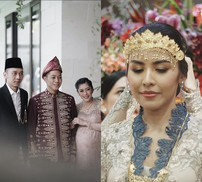 Aliya dan Ibas saat menghadiri pernikahan adiknya Desember 2017 lalu