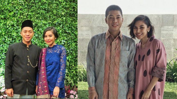 Adara saat lamaran dengan Rasyid Rajasa