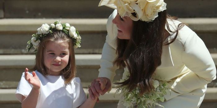 Putri Charlotte saat mengenakan baju bridesmaids
