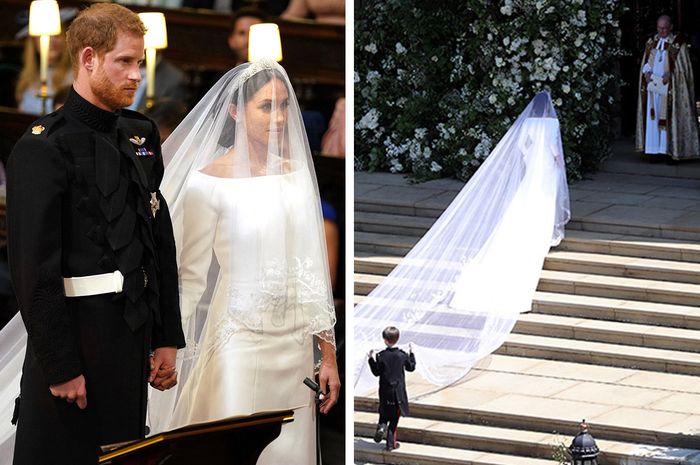 gaun pengantin Meghan Markle