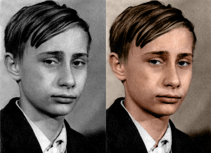 Vladimir Putin muda