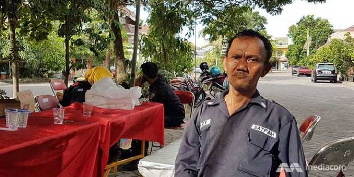 Hery, satpam komplek perumahan Dita Supriyanto