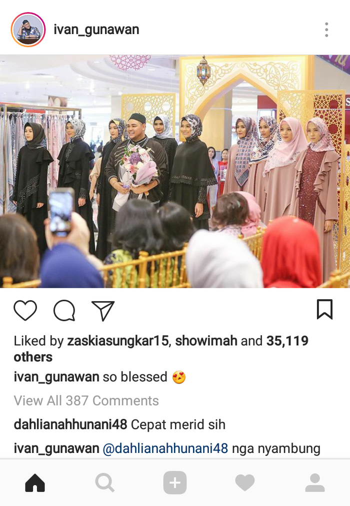Balasan menohok Ivan Gunawan