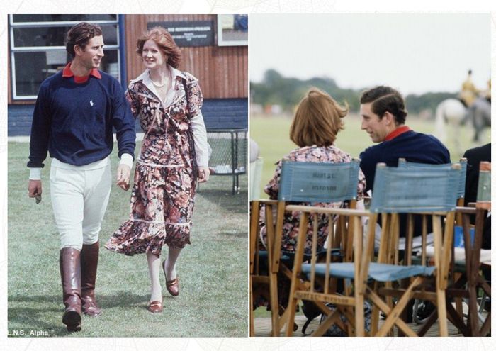 Pangeran Charles dan Lady Sarah menghabiskan waktu bersama