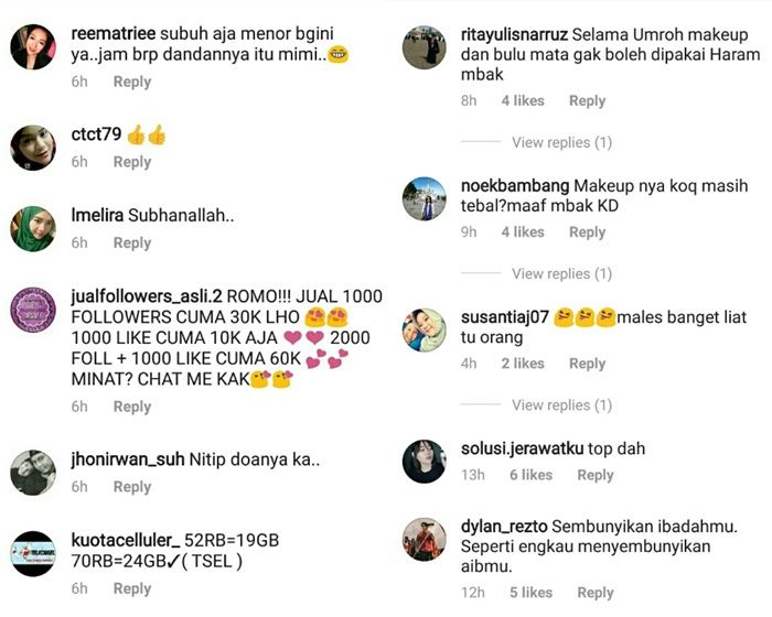 Warganet salah fokus ke makeup KD