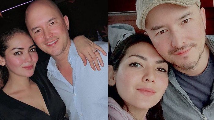 Alex Tian bersama istrinya Melina