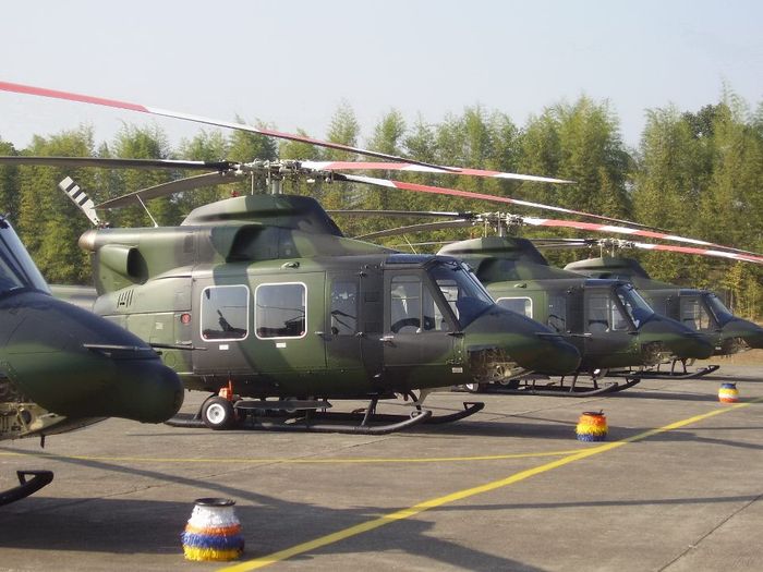 Heli Bell 412 TNI AD