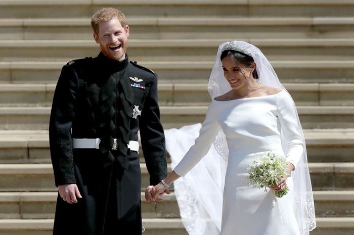 Pangeran Harry dan Meghan Markle.