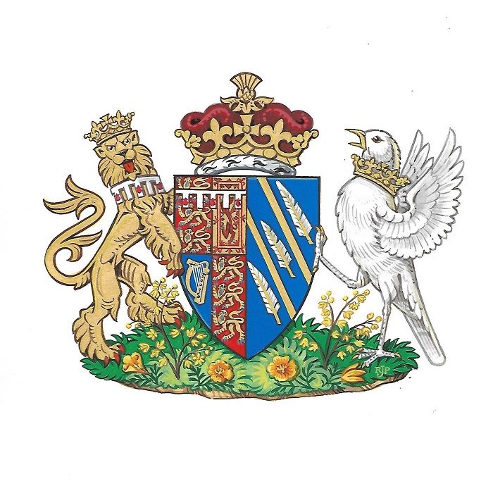 Lambang resmi Meghan Markle