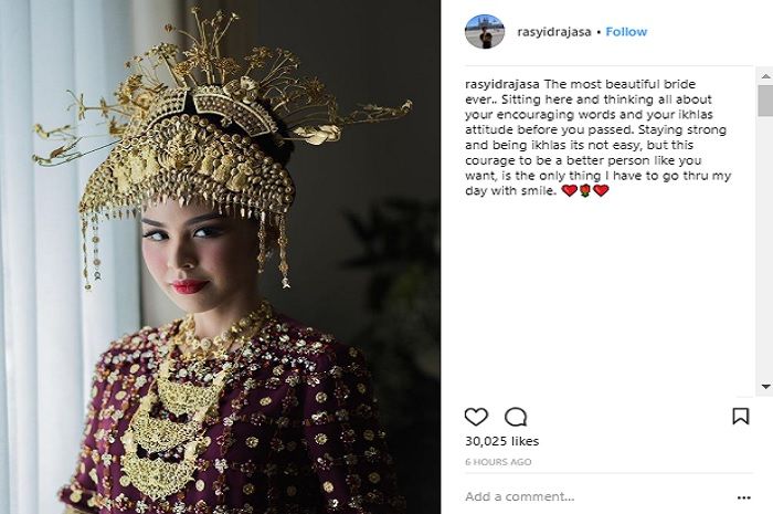 Unggahan Rasyid Rajasa