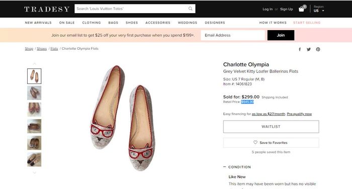 Harga flat shoes yang dikenakan oleh Shireen Sungkar