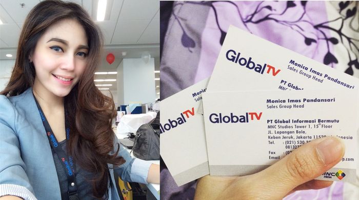 Monica Imas juga pekerja media