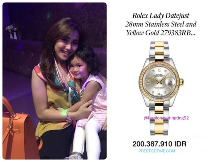 Jam Tangan Rolex Ayu Ting Ting