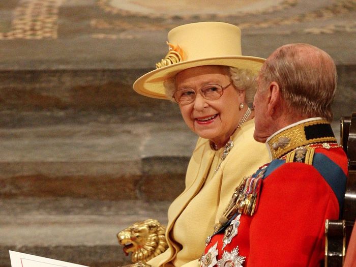 Ratu dan Pangeran dalam pernikahan William dengan Kate Middleton