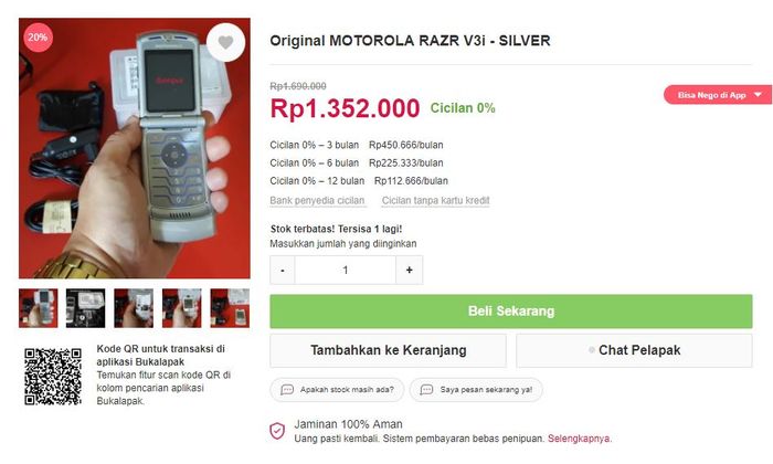 Ponsel jadul yang sempat berjaya di masanya