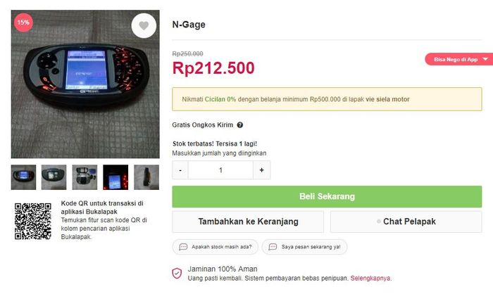 Ponsel jadul yang sempat berjaya di masanya
