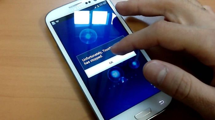 Smartphone Error