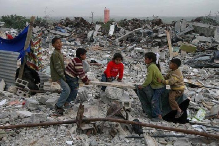 Foto yang menunjukkan Palestina adalah bangsa yang kuat
