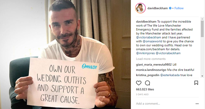 David Beckham | Instagram @davidbeckham