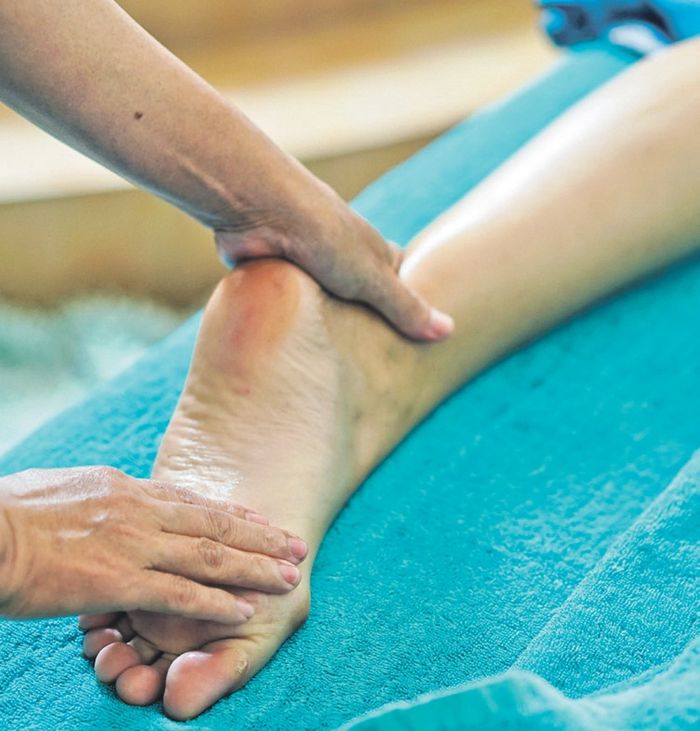 Pijatan di kaki