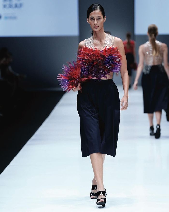Tampil total di catwalk