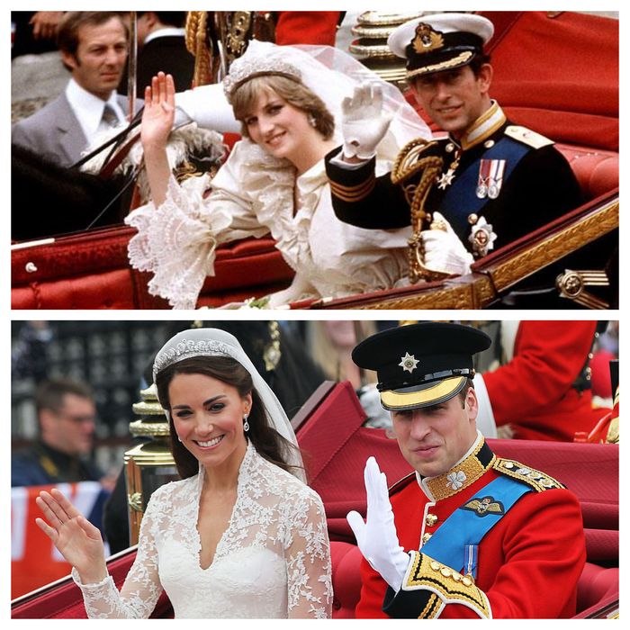 gaya melambai Putri Diana dan Kate Middleton