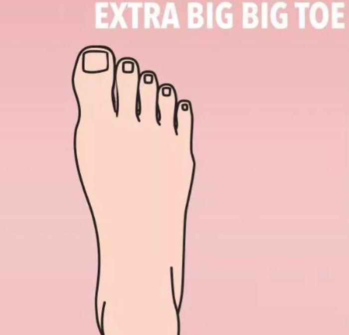 Extra Big Big Toe