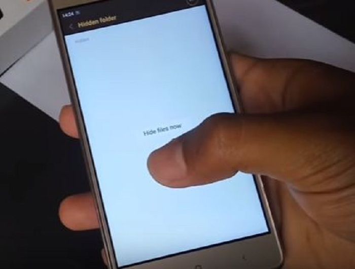Cara sembunyikan file di ponsel Xiaomi