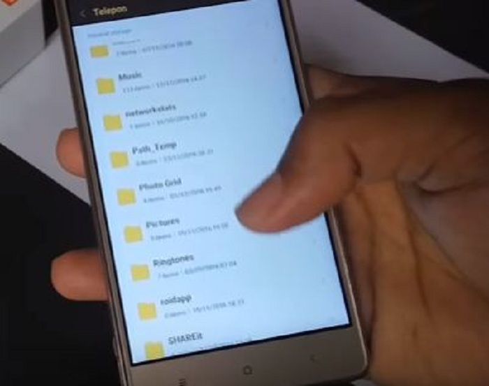 Cara sembunyikan file di ponsel Xiaomi