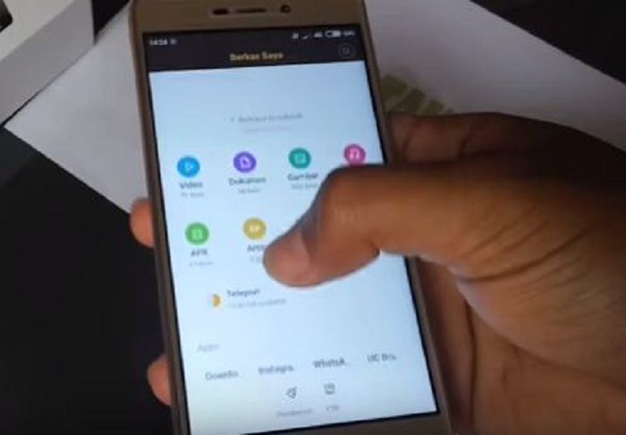 Cara sembunyikan file di ponsel Xiaomi