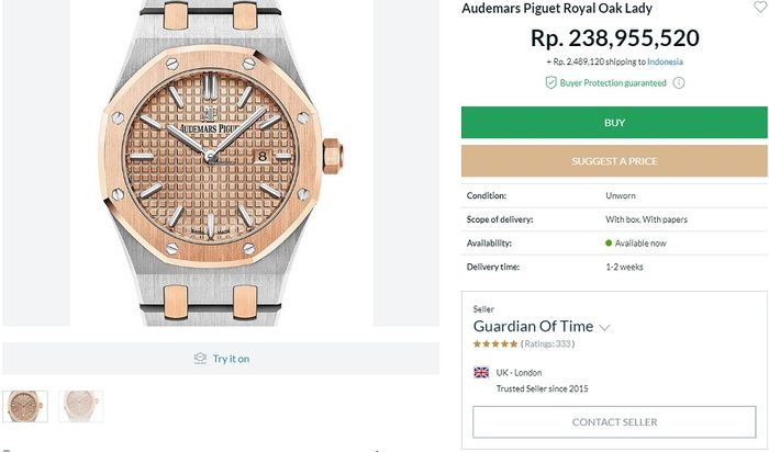 Jam tangan Nagita Slavina