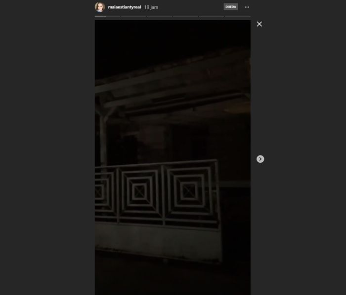 Instastory Maia Estianty