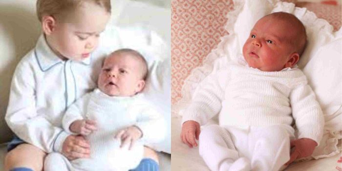 Sweatshirt Pangeran Louis pinjaman dari Putri Charlotte