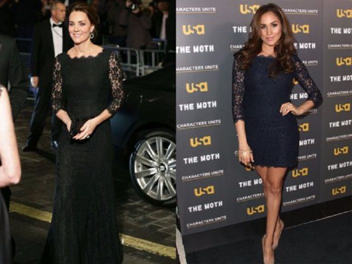Kate dan Meghan kenakan Zarita