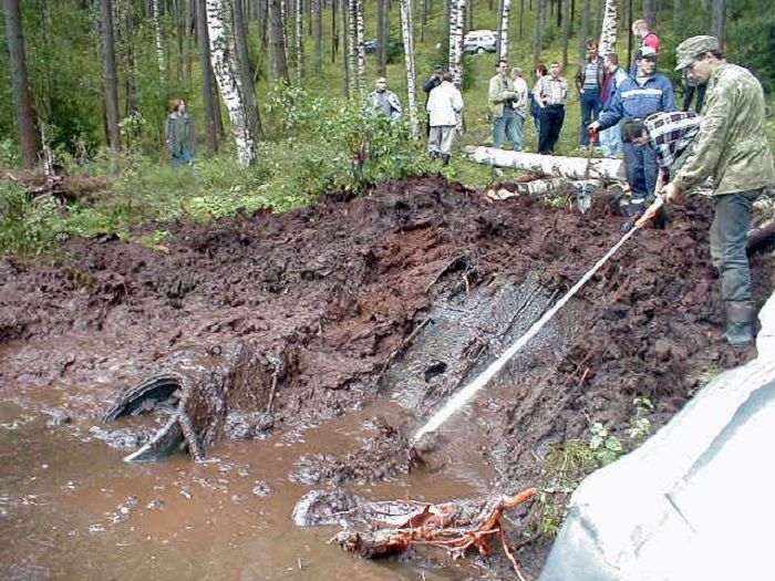 Misteri Jejak di Danau Kurtna Matasjarv.