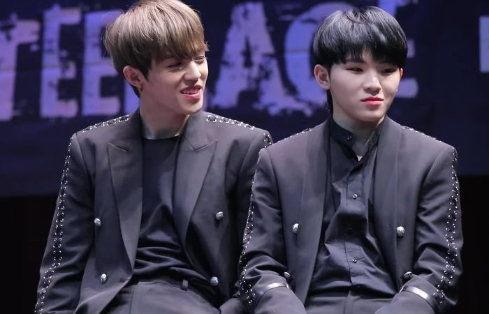 S.Coups dan Woozi SEVENTEEN