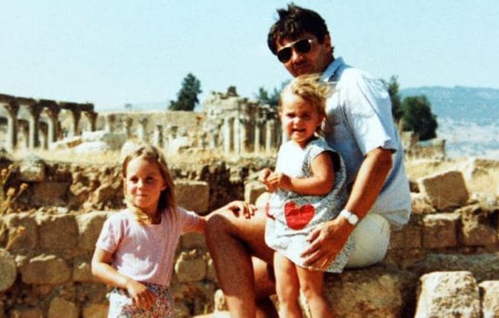Potret Keluarga Kate Middleton di Jerash (AP)