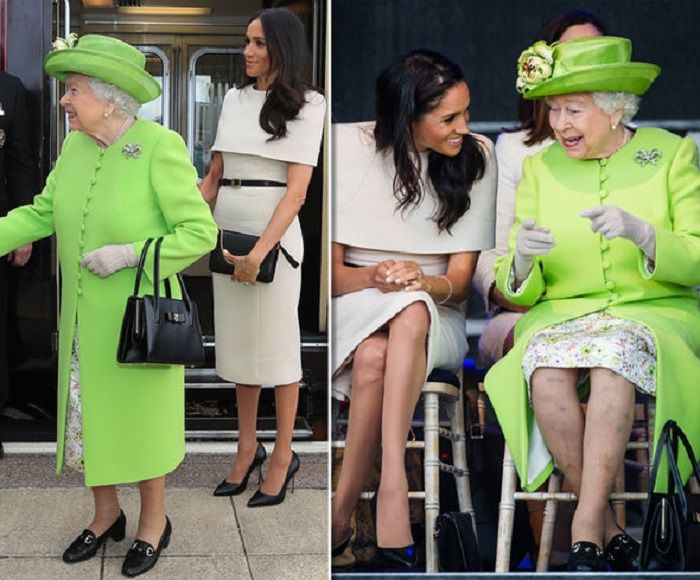 Ratu Elizabeth II dan Meghan Markle