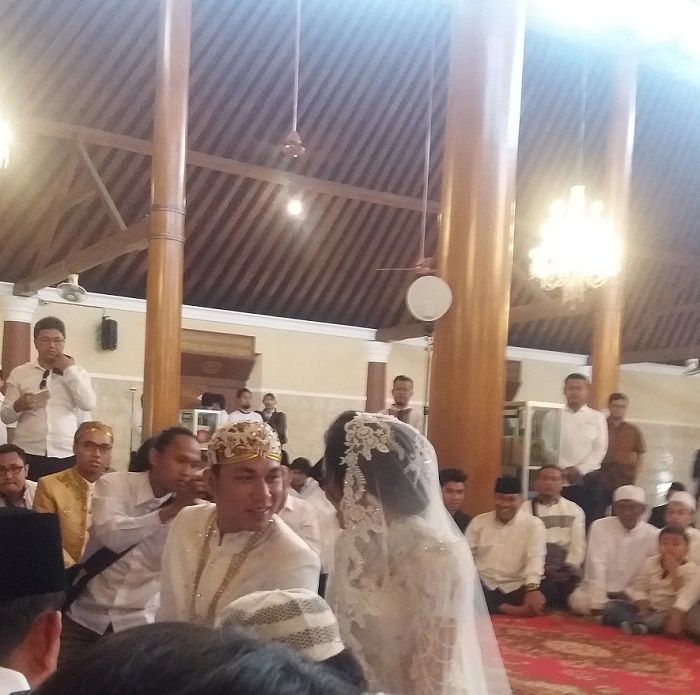 Akad Nikah Rizal dan Monic