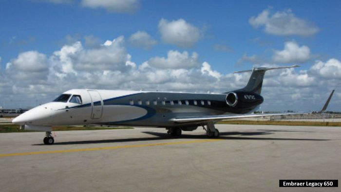 Lionel Messi: Embraer Legacy 650 ($ 25,9 juta/Rp367 M)