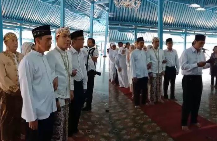 Rizal Armada akan menggelar akad nikah dengan Monica Imas di Masid Agung Keraton Surakarta, Solo, Jawa Tengah, Kamis (28/6/2018))