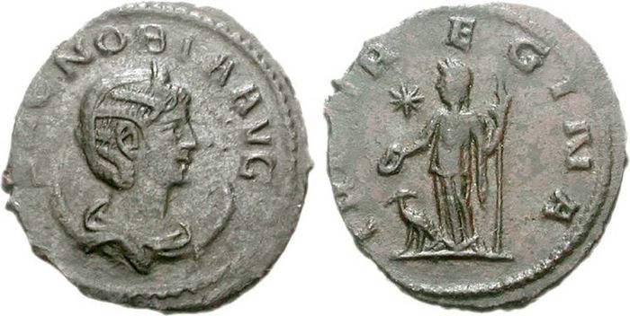 Koin Ratu Zenobia (272 Masehi)